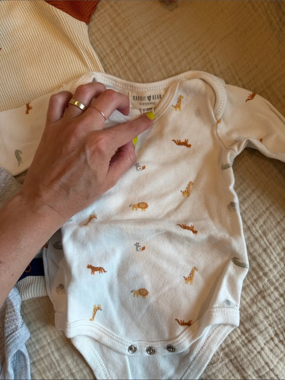 3-Pack Long-sleeved infant Onesies